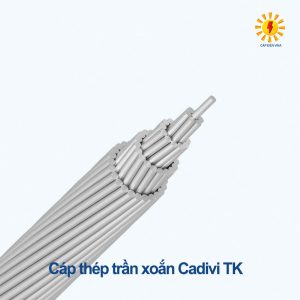 Cáp thép trần xoắn Cadivi TK