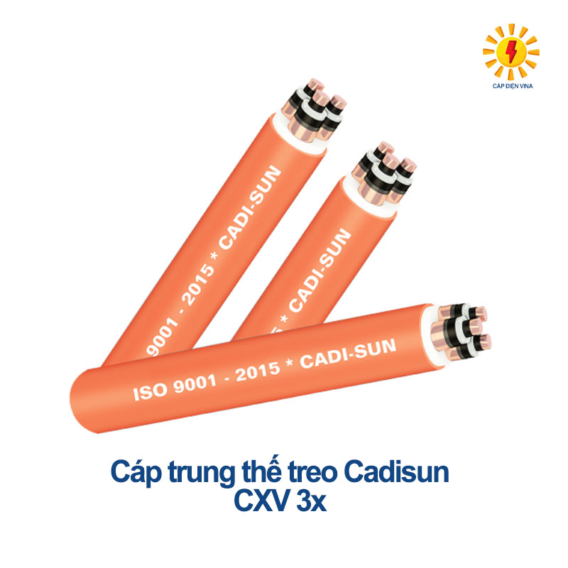 Cáp-trung-thế-treo-Cadisun-CXV-3x
