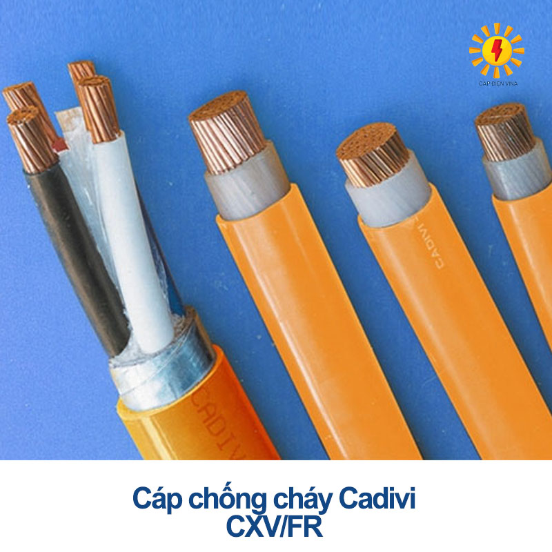Cáp chống cháy Cadivi CXV/FR