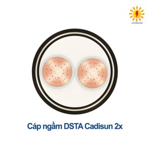 Cấu trúc cáp ngầm DSTA Cadisun 2x