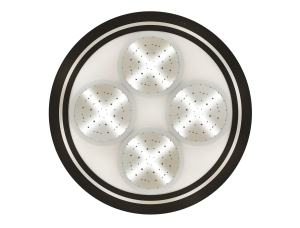 cấu trúc Cáp nhôm ngầm ADSTA Cadisun 4x