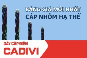 bang bao gia cap dien luc ha the ruot nhom cadivi AV